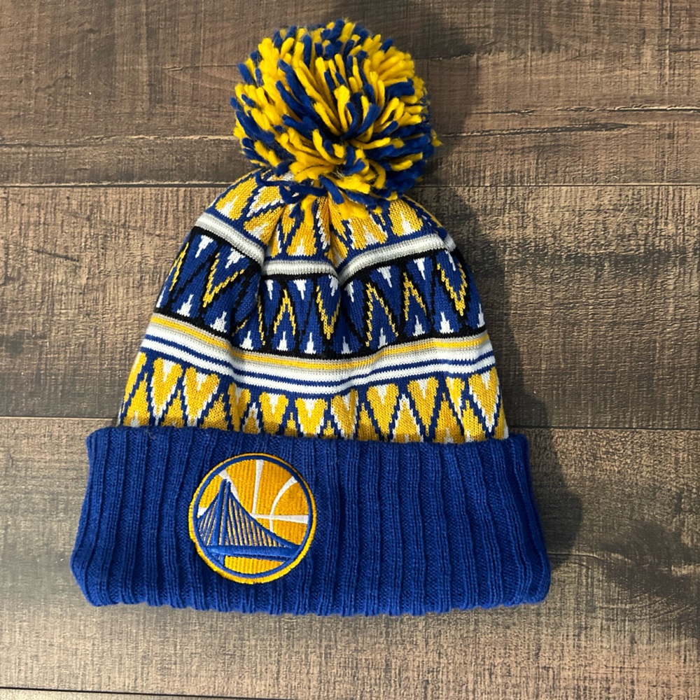 Warriors Mitchell & Ness Beanie
